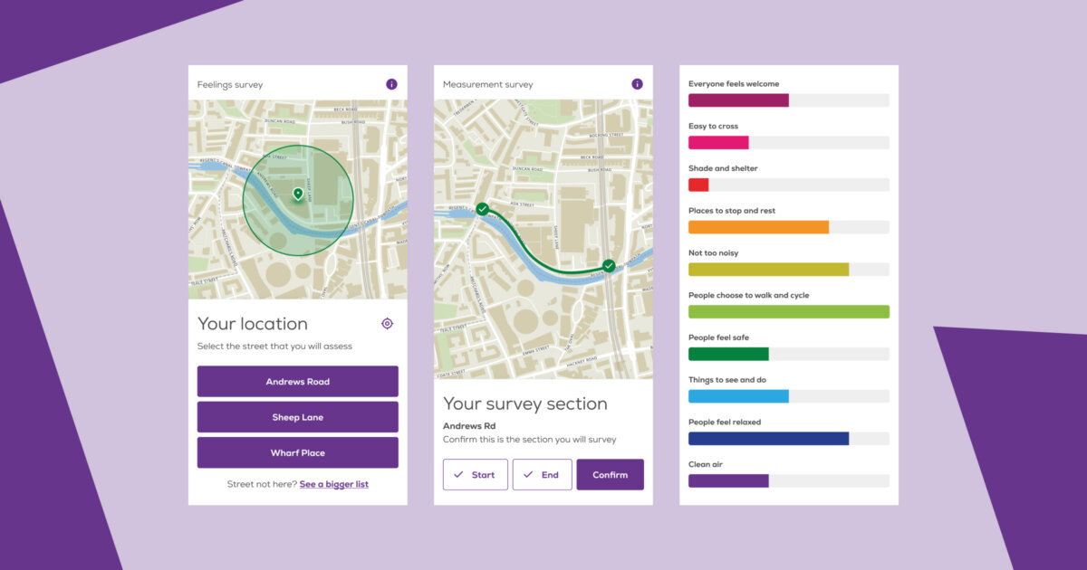 Healthy Streets - Work - Ten4 - a digital agency