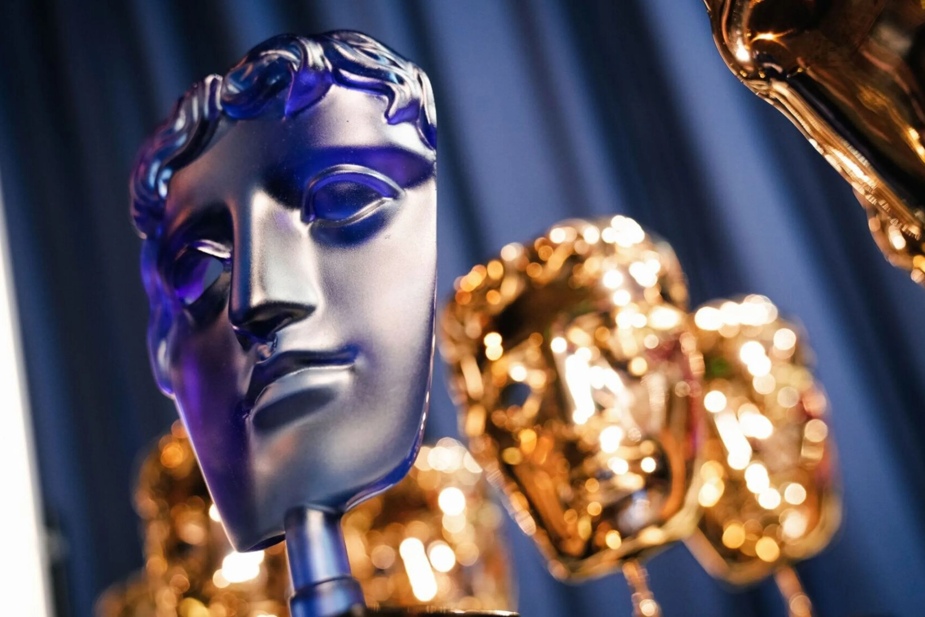 BAFTA mask awards ready for the awards ceremony